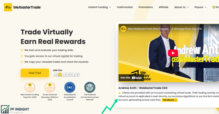 What is WeMasterTrade?