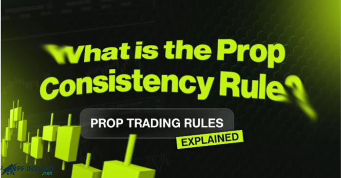 What is the consistency rule in Prop Firms?