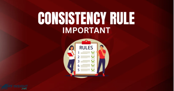 Why does the consistency rule exist in prop firm investing?
