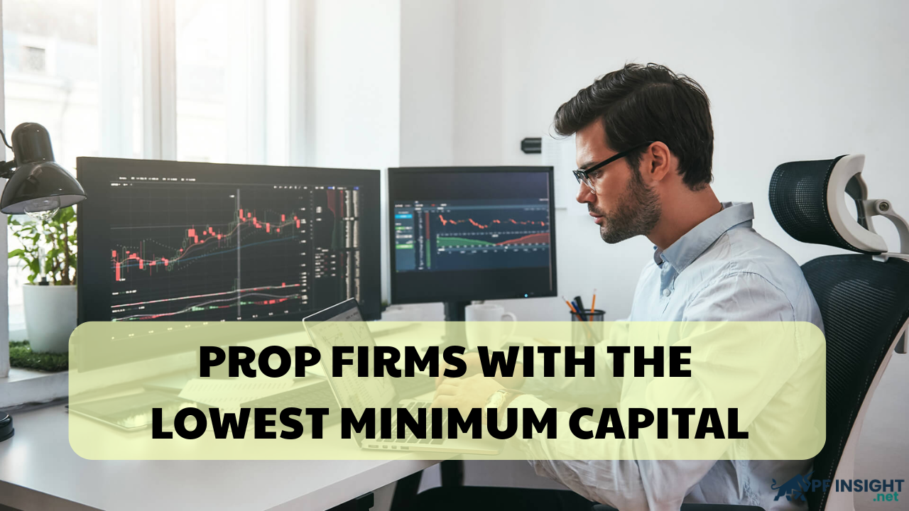 Prop Firms with the lowest minimum capital requirements