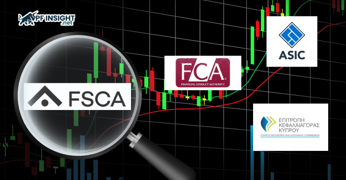 FSCA in comparison to other international authorities (FCA, ASIC, CySEC).