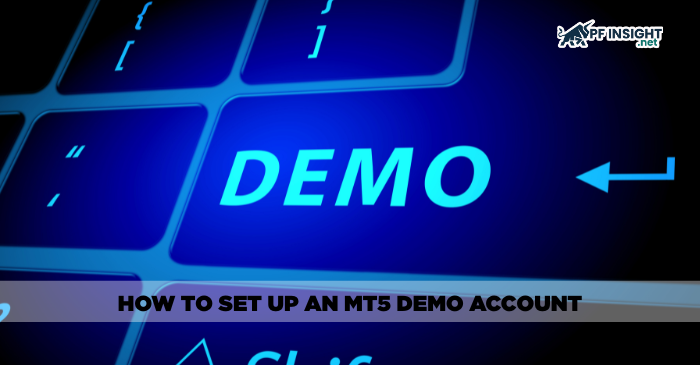 It just takes a few minutes to set up a MetaTrader5 demo account.