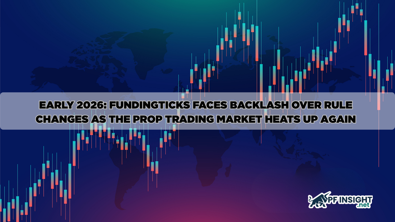 Early 2026: FundingTicks faces backlash over rule changes as the prop trading market heats up again