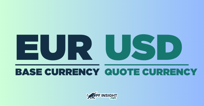 In the EUR/USD currency pair, EUR is the base currency and USD is the quote currency, showing how much USD is needed to buy one euro.